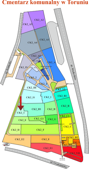 Brak mapy sektorowej