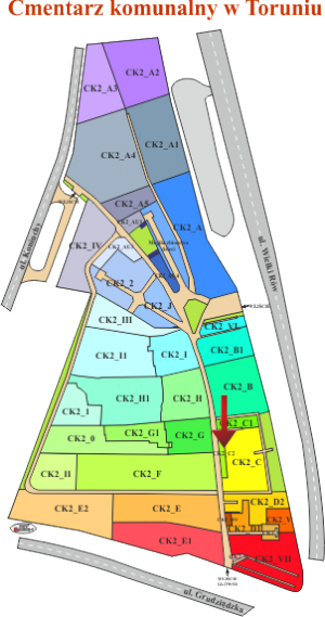 Brak mapy sektorowej