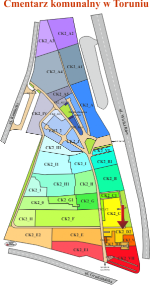 Brak mapy sektorowej
