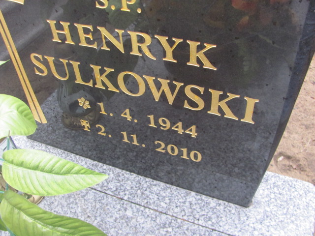Henryk SULKOWSKI 1944 Toruń - Grobonet - Wyszukiwarka osób pochowanych