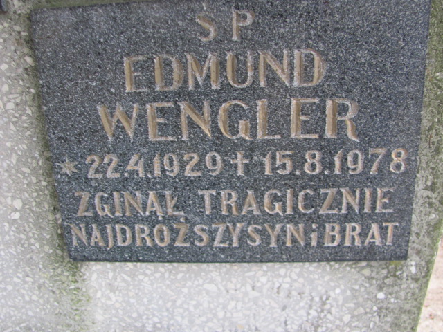 Edmund WENGLER 1929 Toruń - Grobonet - Wyszukiwarka osób pochowanych