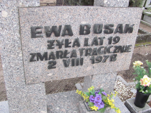 Ewa BOSAK 1959 Toruń - Grobonet - Wyszukiwarka osób pochowanych