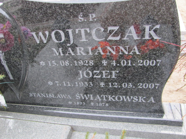 Stanisława ŚWIĄTKOWSKA 1894 Toruń - Grobonet - Wyszukiwarka osób pochowanych