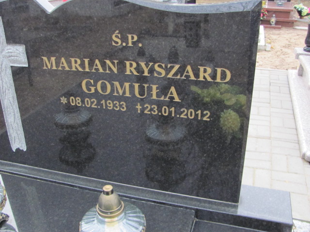 Marian GOMUŁA 1933 Toruń - Grobonet - Wyszukiwarka osób pochowanych