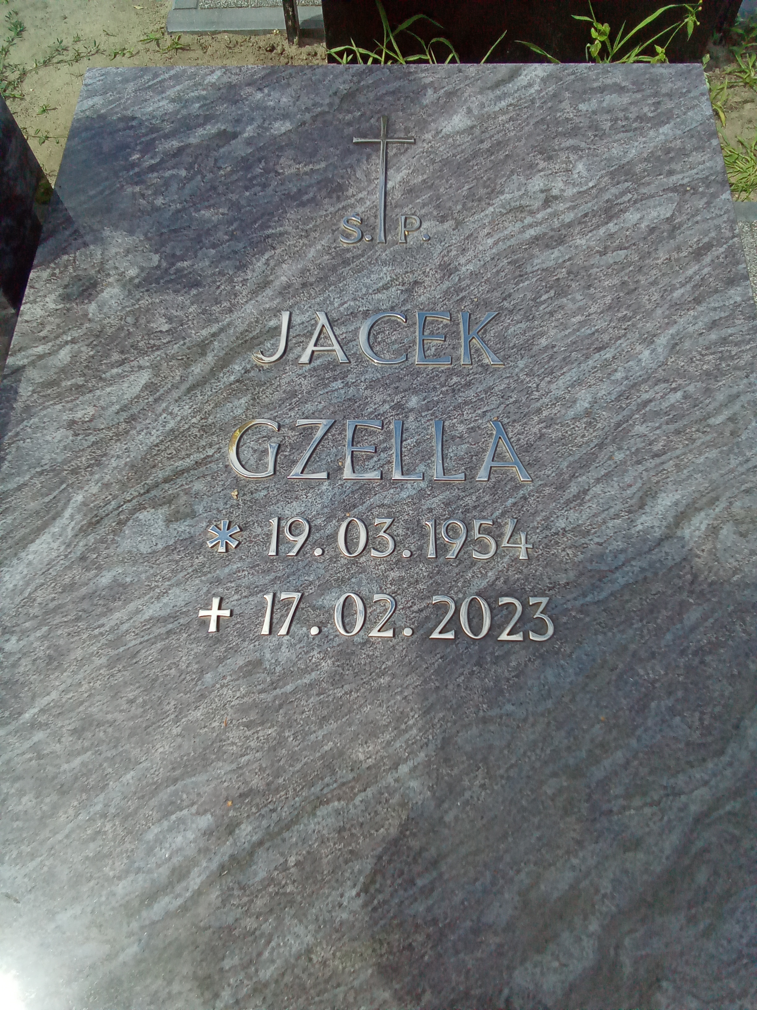 Jacek GZELLA 1954 Toruń - Grobonet - Wyszukiwarka osób pochowanych