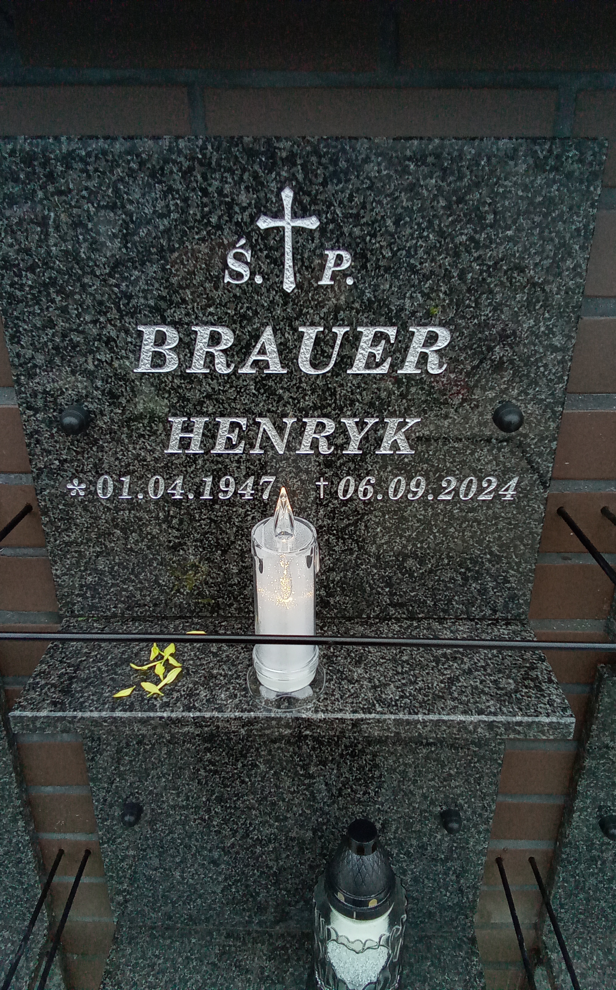 Henryk BRAUER 1947 Toruń - Grobonet - Wyszukiwarka osób pochowanych