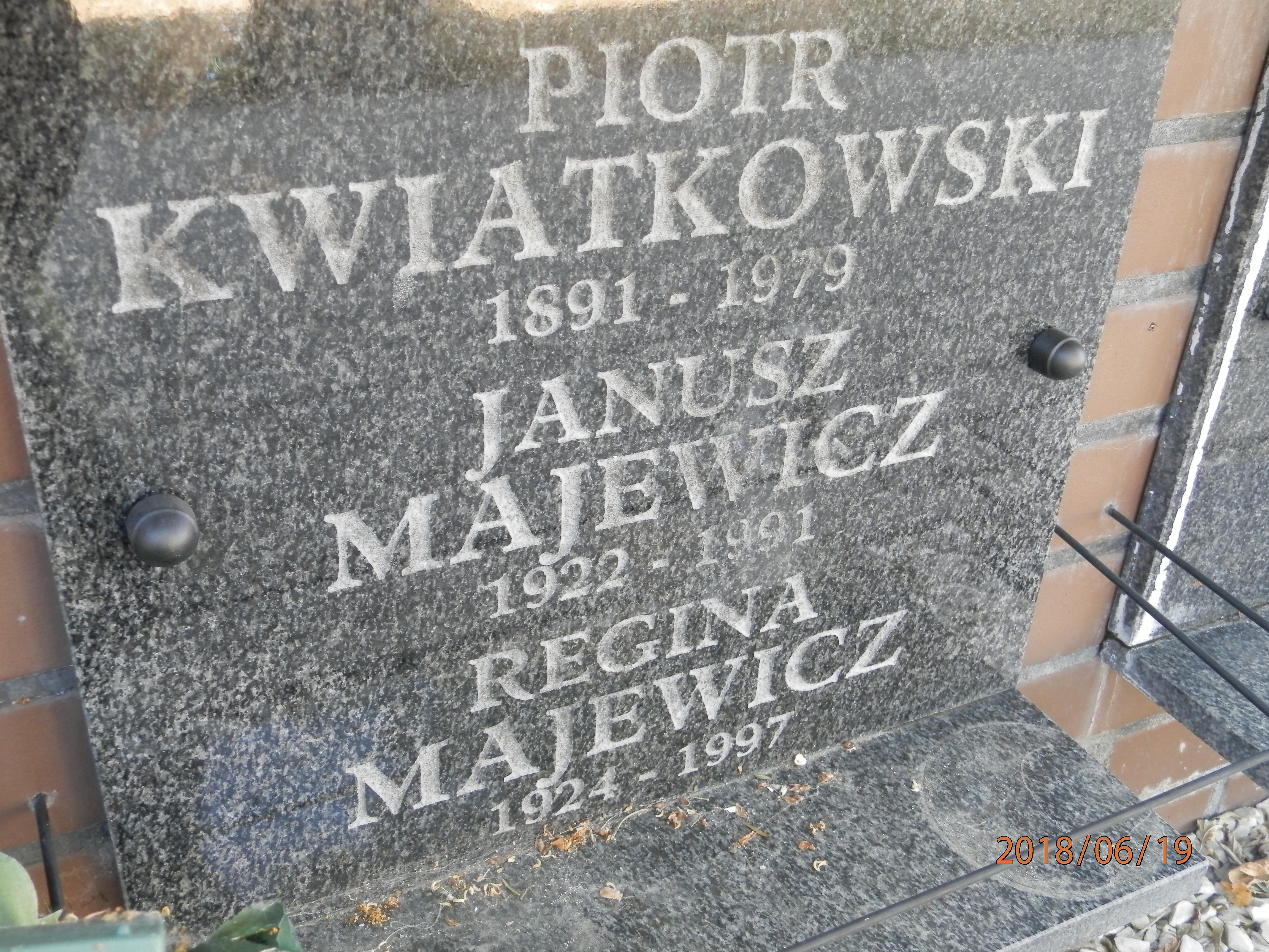 Piotr KWIATKOWSKI 1891 Toruń - Grobonet - Wyszukiwarka osób pochowanych