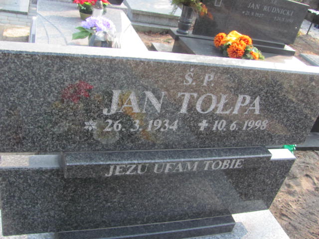 Jan TOŁPA 1934 Toruń - Grobonet - Wyszukiwarka osób pochowanych