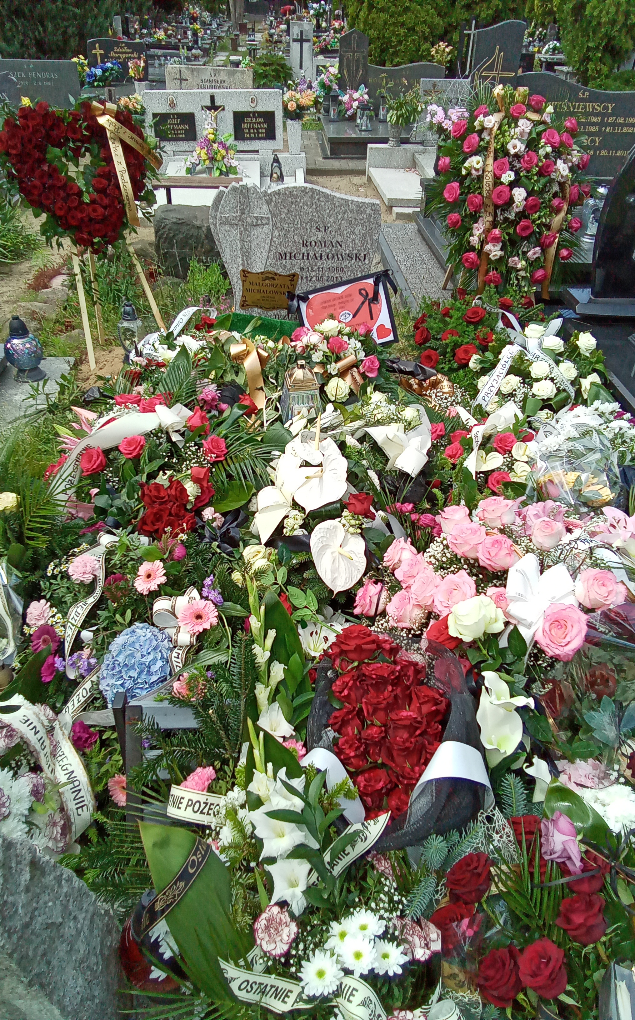 Grób ROMAN MICHAŁOWSKI