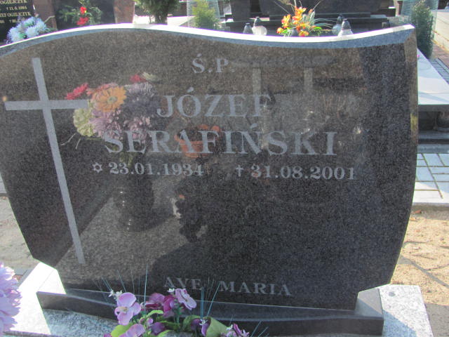 Józef SERAFIŃSKI 1934 Toruń - Grobonet - Wyszukiwarka osób pochowanych