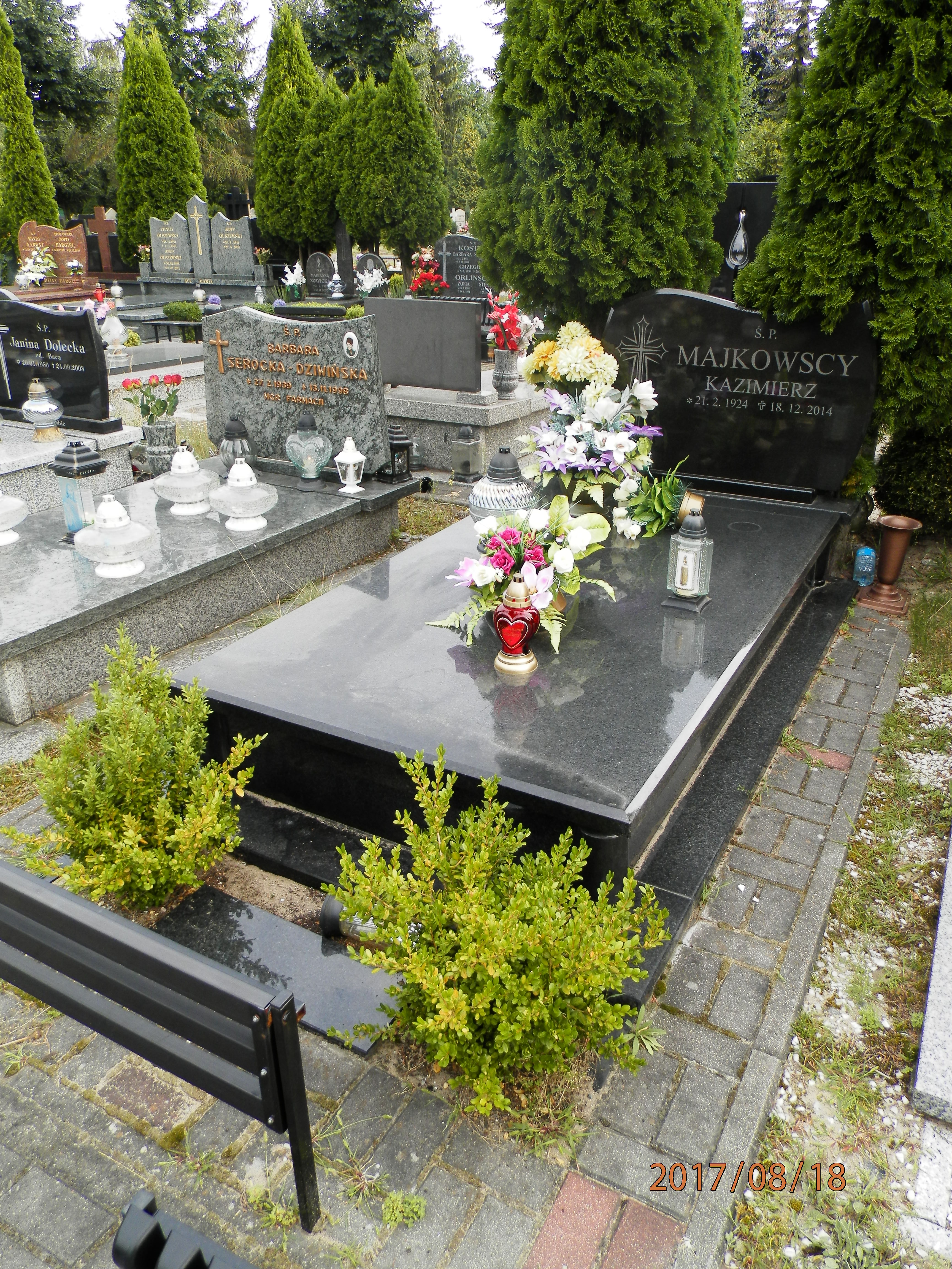 Kazimierz MAJKOWSKI 1924 Toruń - Grobonet - Wyszukiwarka osób pochowanych