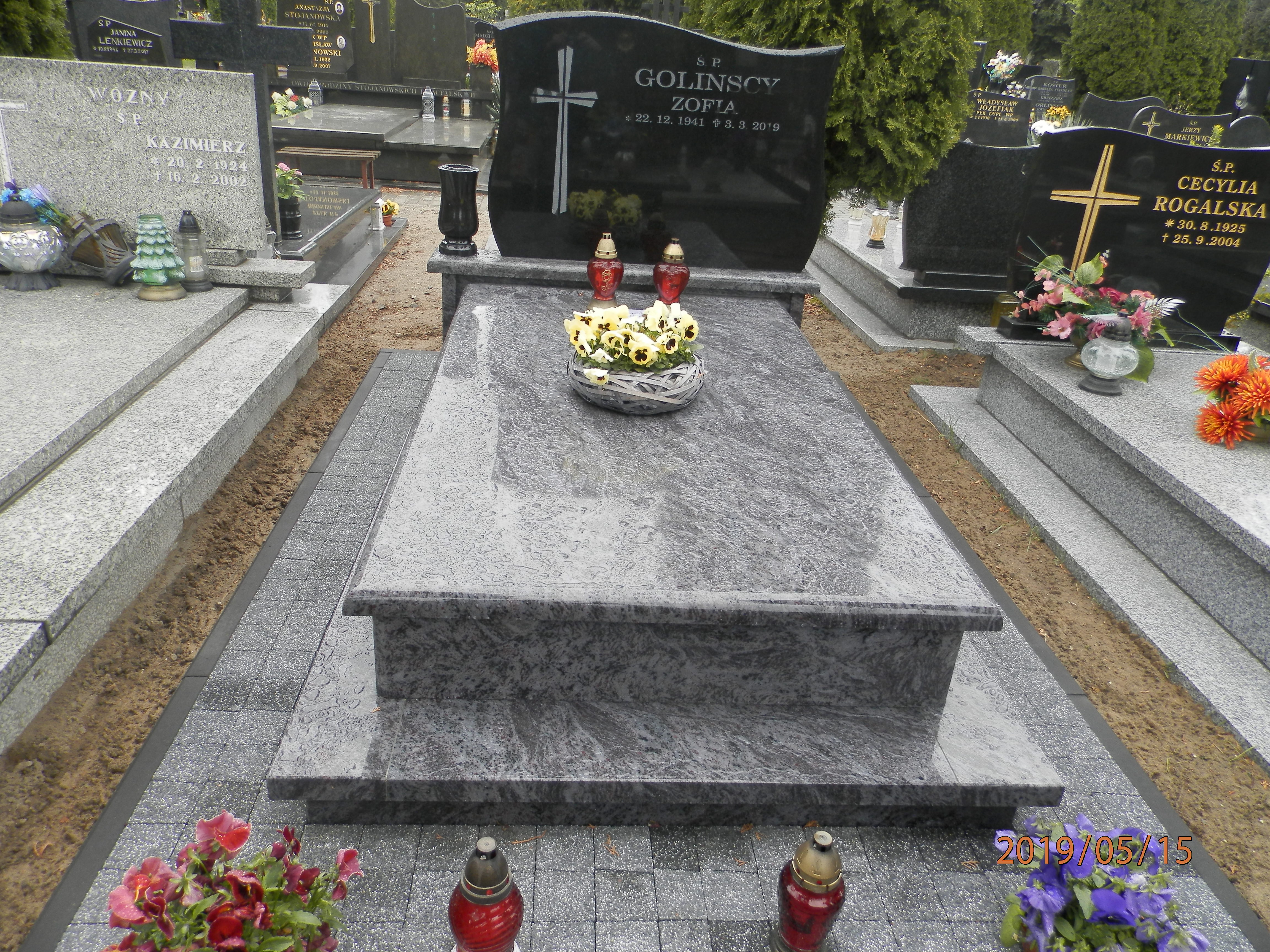 Grób ZOFIA  GOLINSKA 