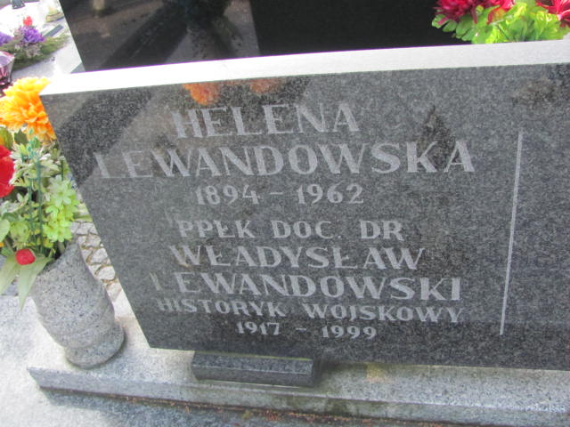 Helena LEWANDOWSKA 1894 Toruń - Grobonet - Wyszukiwarka osób pochowanych