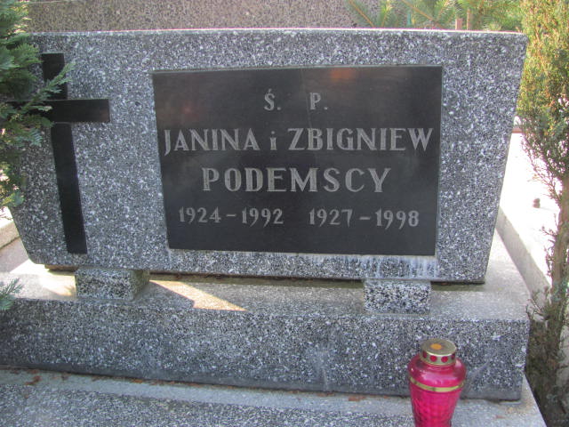 Janina Maria PODEMSKA 1924 Toruń - Grobonet - Wyszukiwarka osób pochowanych