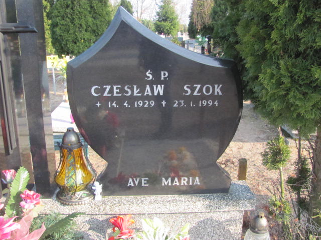 Czesław SZOK 1929 Toruń - Grobonet - Wyszukiwarka osób pochowanych