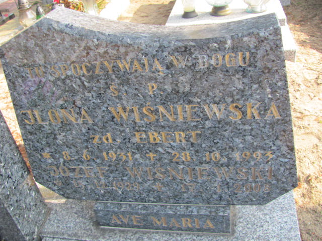 Józef WIŚNIEWSKI 1929 Toruń - Grobonet - Wyszukiwarka osób pochowanych