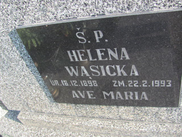 Helena WĄSICKA 1898 Toruń - Grobonet - Wyszukiwarka osób pochowanych
