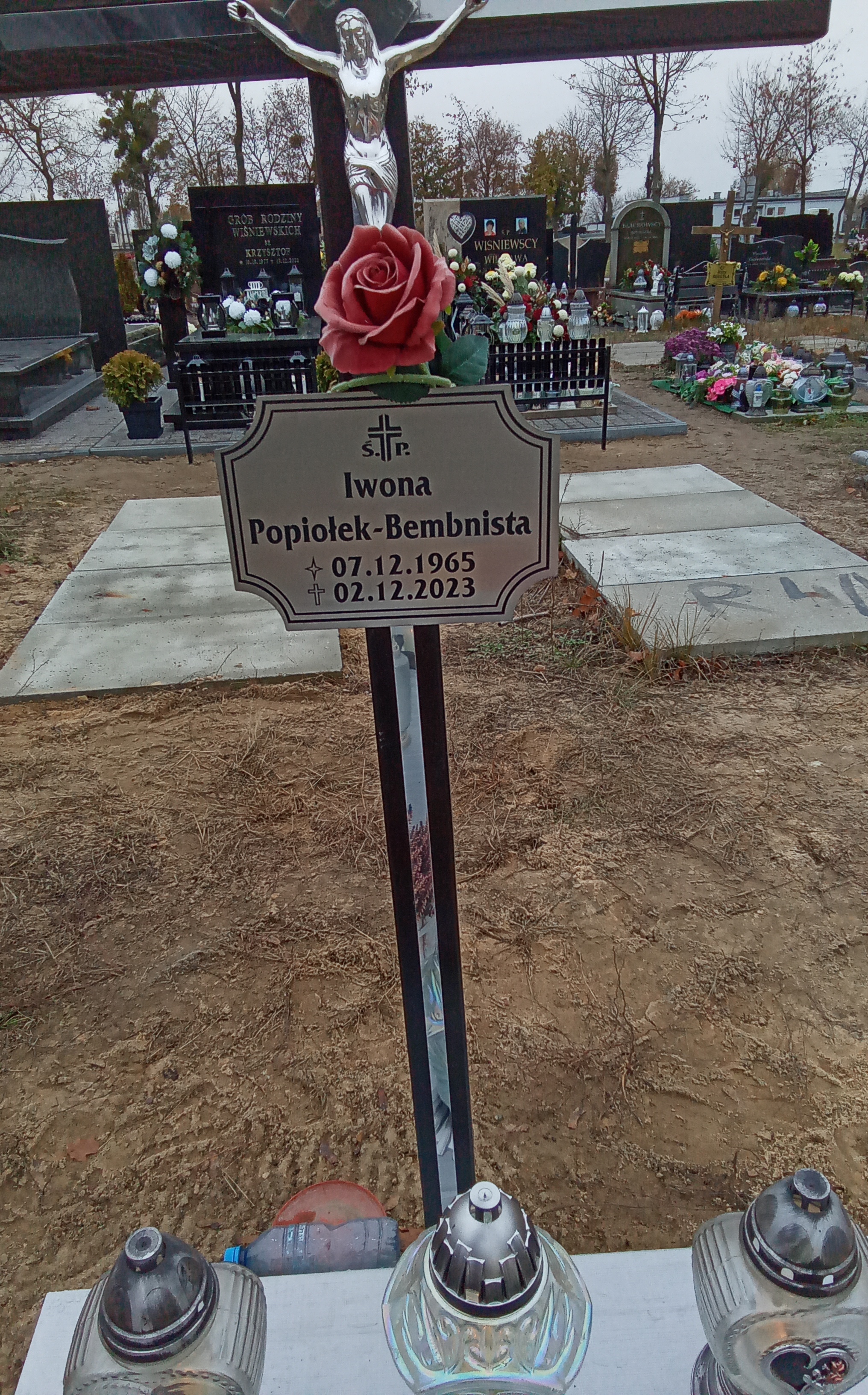 Iwona Popiołek-Bembnista 1965 Toruń - Grobonet - Wyszukiwarka osób pochowanych