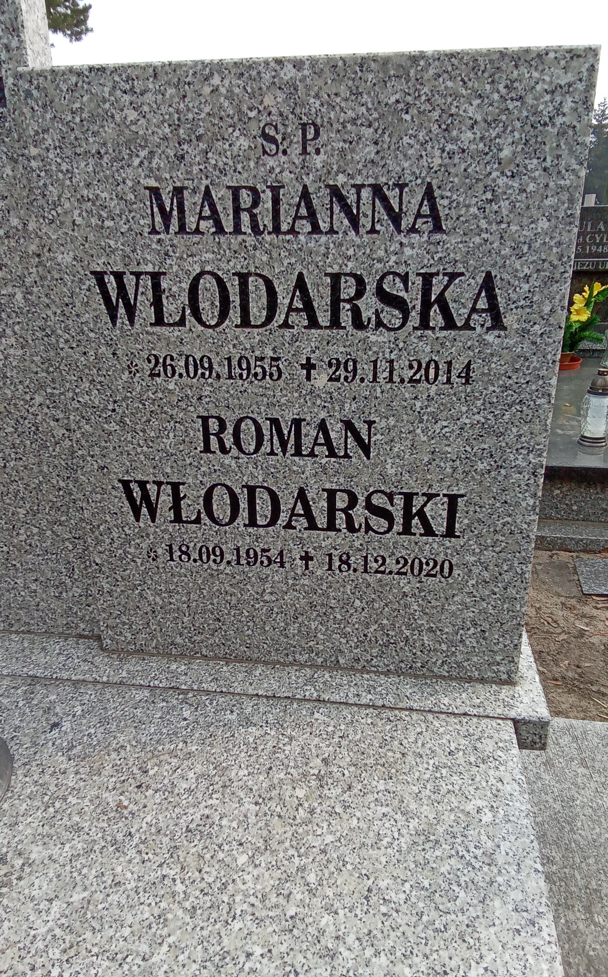 Roman WŁODARSKI 1954 Toruń - Grobonet - Wyszukiwarka osób pochowanych