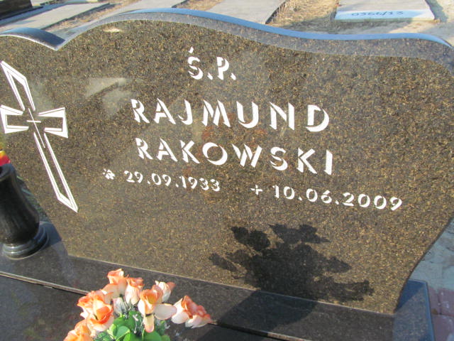 Rajmund RAKOWSKI 1933 Toruń - Grobonet - Wyszukiwarka osób pochowanych