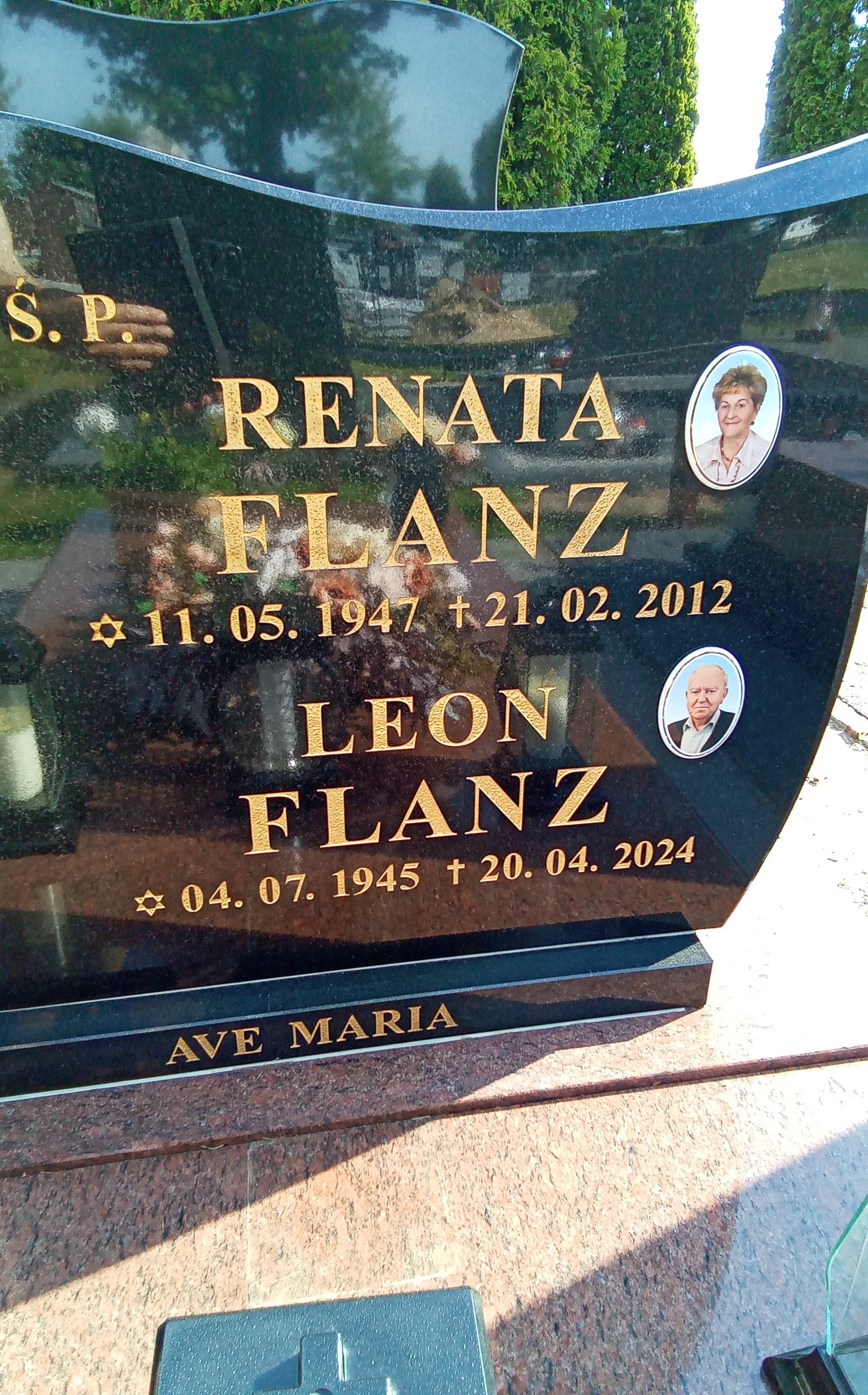 Leon FLANZ 1945 Toruń - Grobonet - Wyszukiwarka osób pochowanych