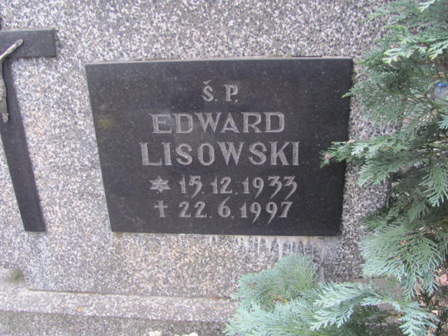 Edward LISOWSKI 1933 Toruń - Grobonet - Wyszukiwarka osób pochowanych