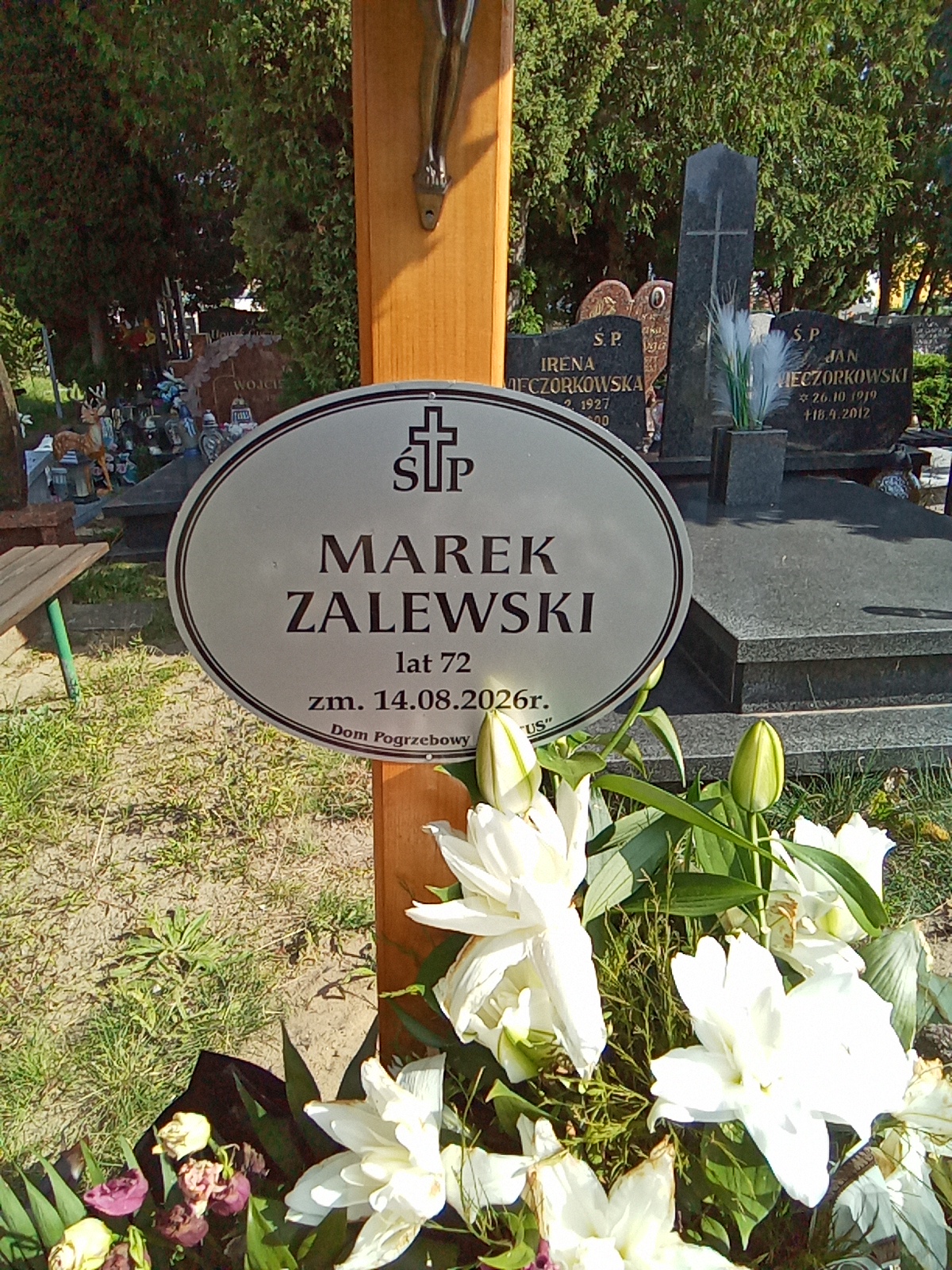 Marek ZALEWSKI 1953 Toruń - Grobonet - Wyszukiwarka osób pochowanych