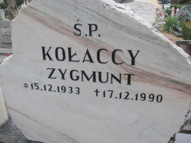 Zygmunt KOŁACKI 1933 Toruń - Grobonet - Wyszukiwarka osób pochowanych