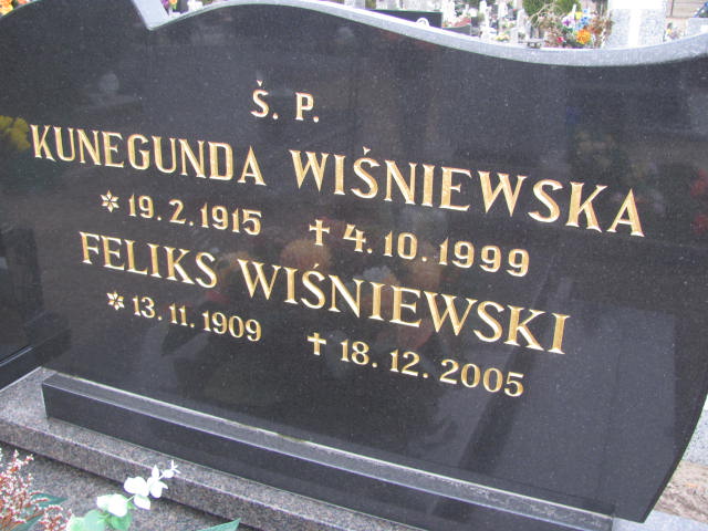 Feliks WIŚNIEWSKI 1909 Toruń - Grobonet - Wyszukiwarka osób pochowanych