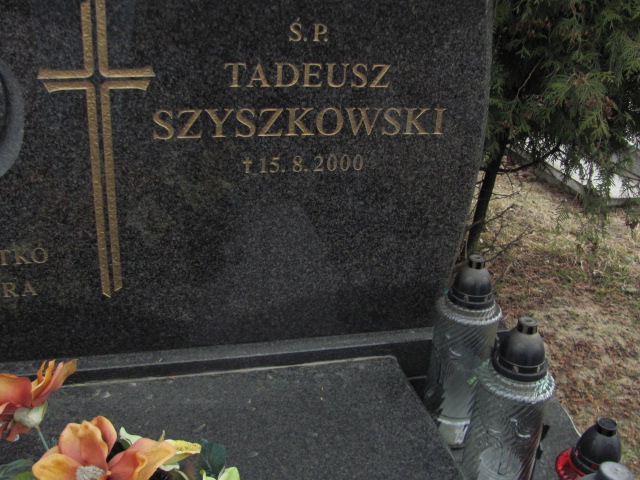 Tadeusz SZYSZKOWSKI 1932 Toruń - Grobonet - Wyszukiwarka osób pochowanych