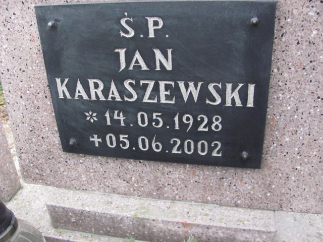 Rozalia KARASZEWSKA 1926 Toruń - Grobonet - Wyszukiwarka osób pochowanych