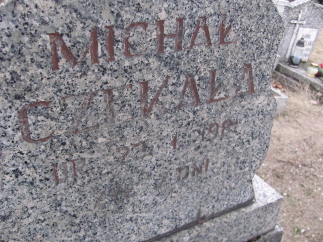 Michał CZEKAŁA  1981 Toruń - Grobonet - Wyszukiwarka osób pochowanych