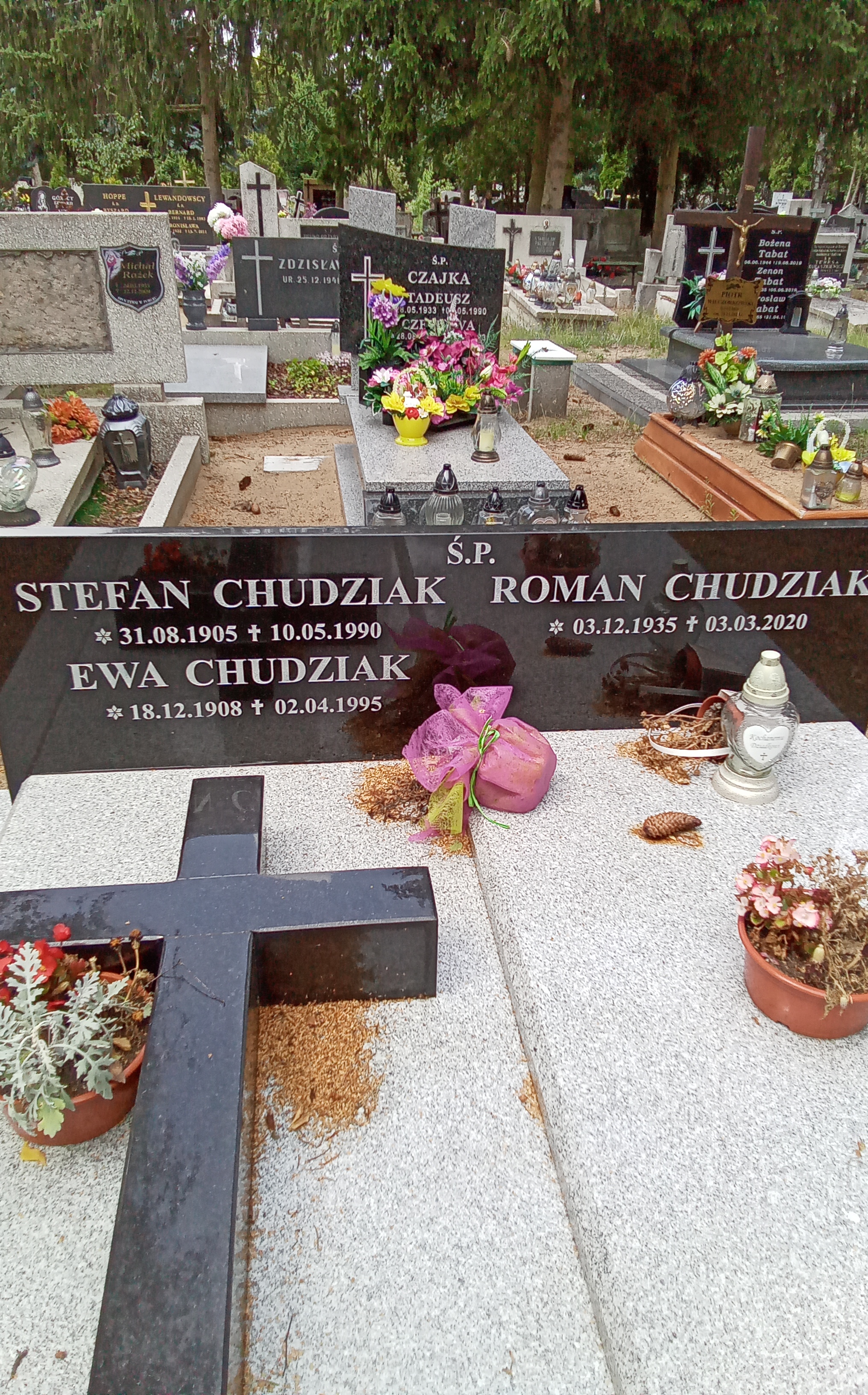 Ewa CHUDZIAK 1908 Toruń - Grobonet - Wyszukiwarka osób pochowanych