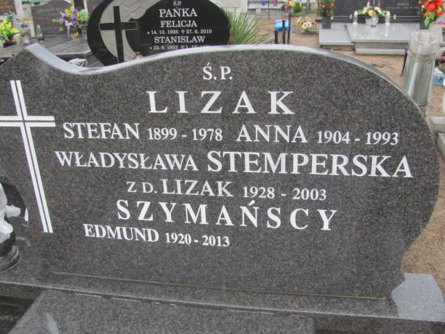 Stefan LIZAK 1899 Toruń - Grobonet - Wyszukiwarka osób pochowanych