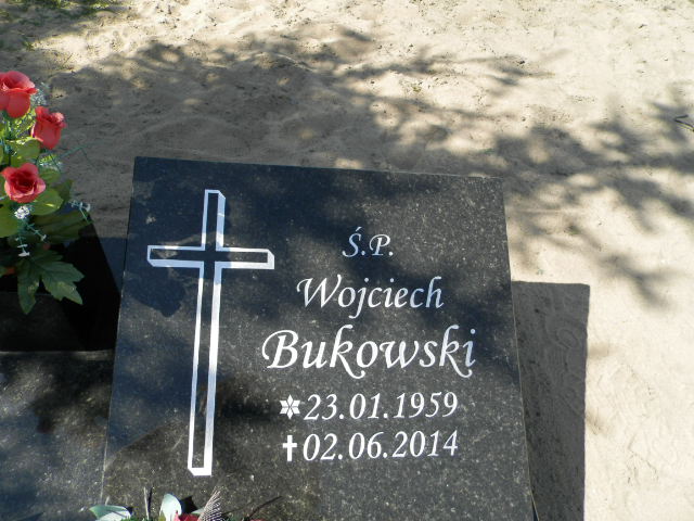Wojciech BUKOWSKI 1959 Toruń - Grobonet - Wyszukiwarka osób pochowanych