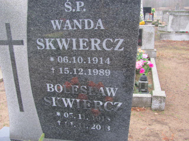 Wanda SKWIERCZ 1914 Toruń - Grobonet - Wyszukiwarka osób pochowanych