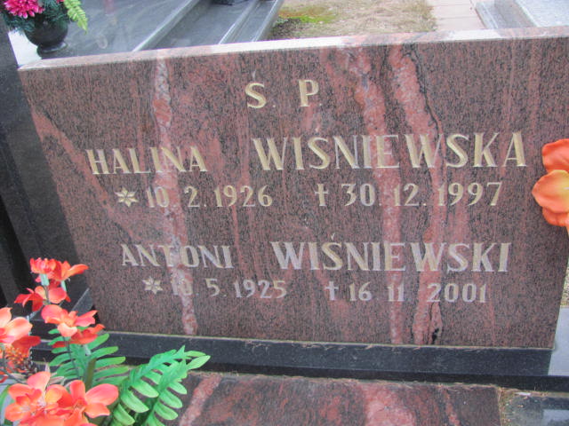 Halina WIŚNIEWSKA 1926 Toruń - Grobonet - Wyszukiwarka osób pochowanych