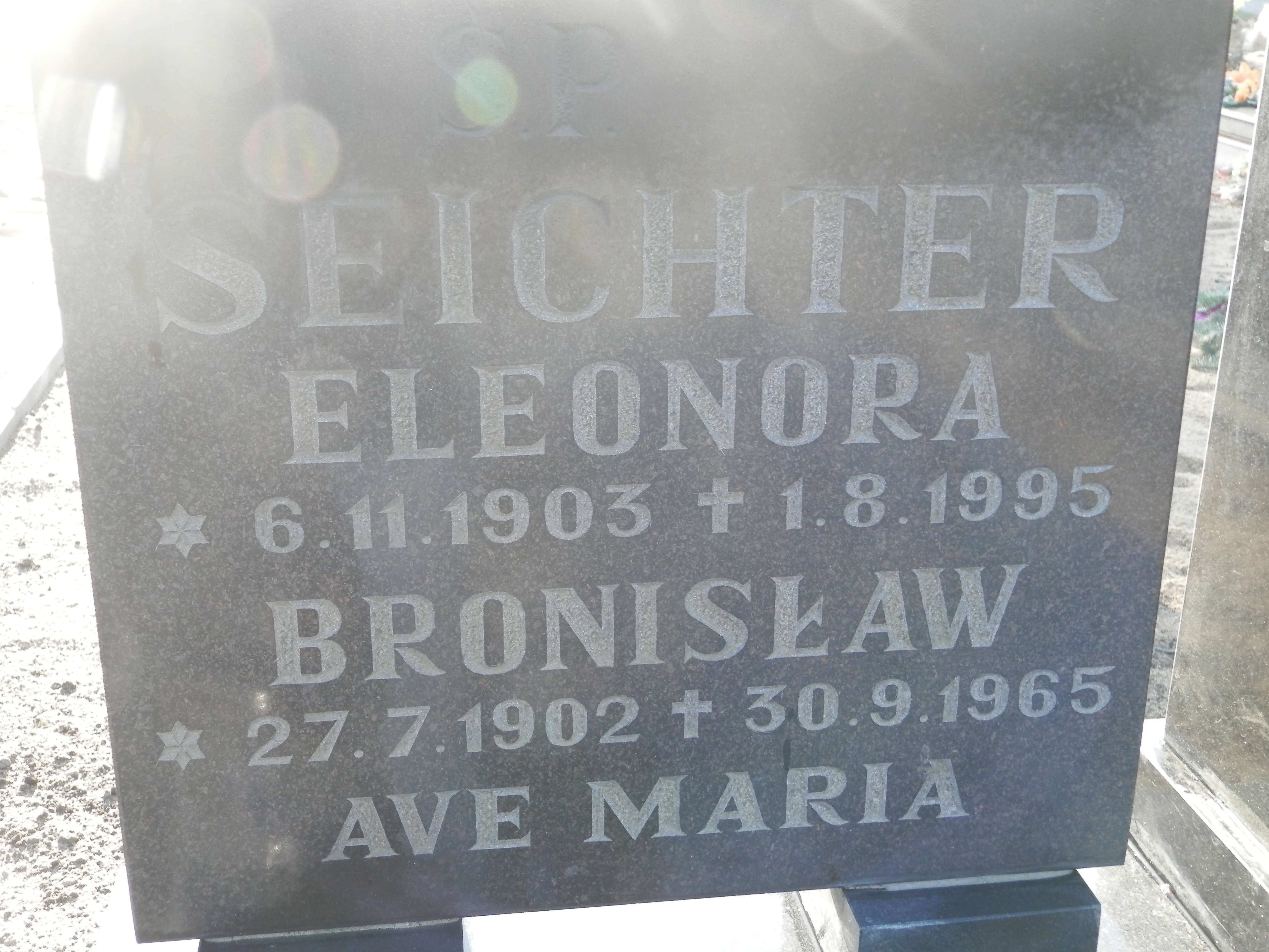 Bronisław SEICHTER Toruń - Grobonet - Wyszukiwarka osób pochowanych