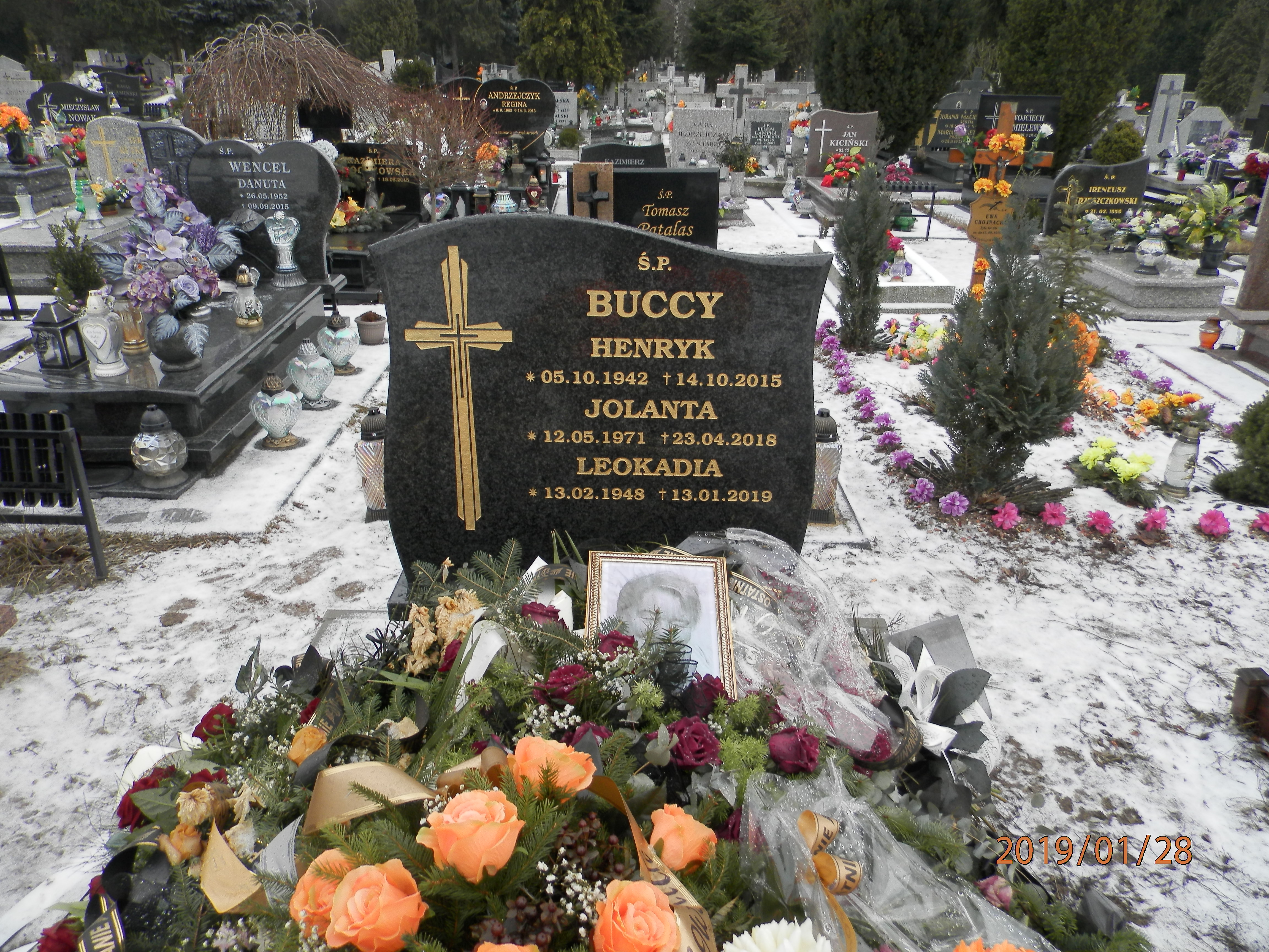 Grób JOLANTA  BUCKA 