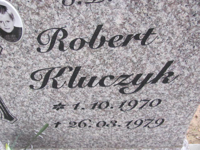 Robert KLUCZYK 1970 Toruń - Grobonet - Wyszukiwarka osób pochowanych
