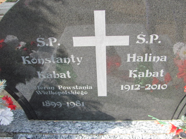 Konstanty KABAT 1899 Toruń - Grobonet - Wyszukiwarka osób pochowanych