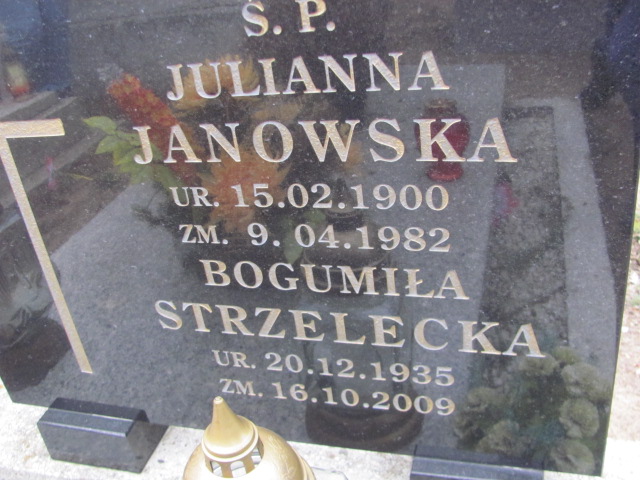 Bogumiła STRZELECKA 1935 Toruń - Grobonet - Wyszukiwarka osób pochowanych