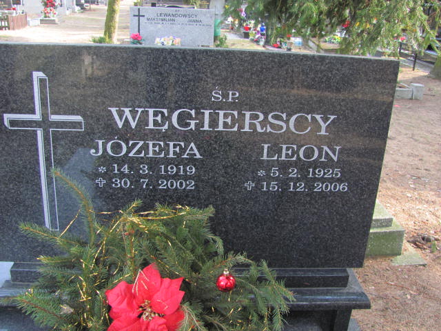 Leon WĘGIERSKI 1925 Toruń - Grobonet - Wyszukiwarka osób pochowanych