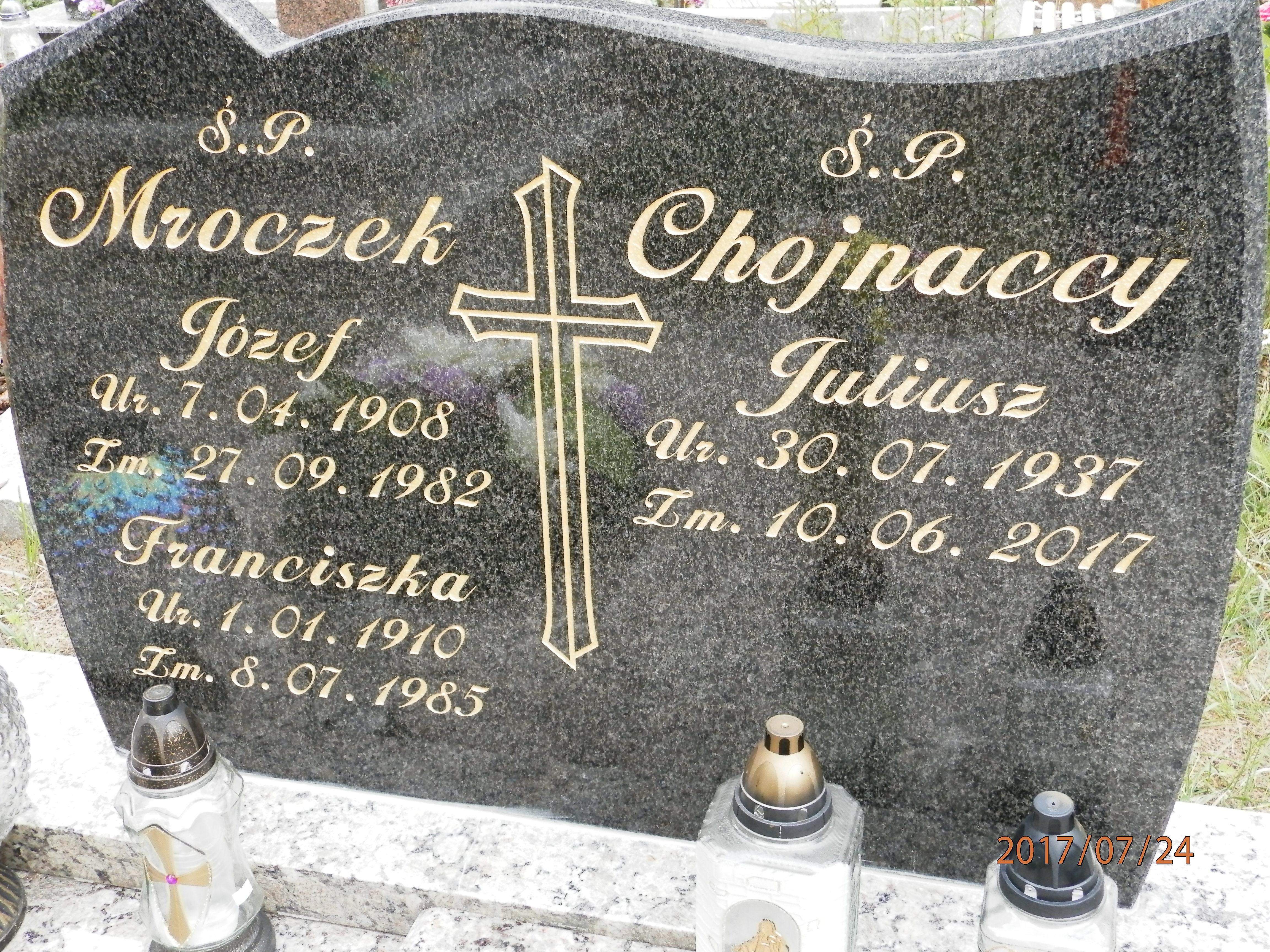 Juliusz CHOJNACKI 1937 Toruń - Grobonet - Wyszukiwarka osób pochowanych