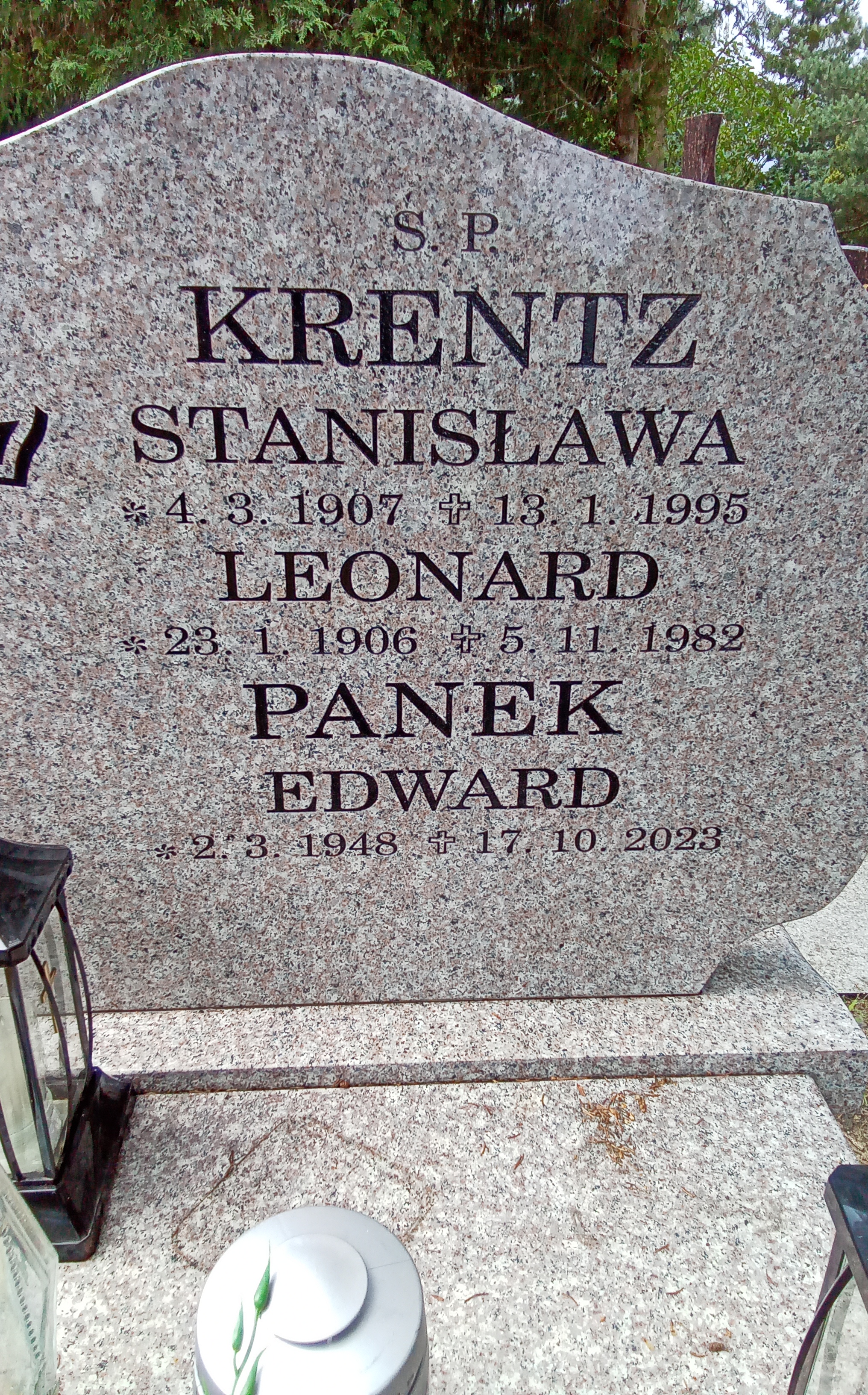 Leonard KRENTZ 1906 Toruń - Grobonet - Wyszukiwarka osób pochowanych