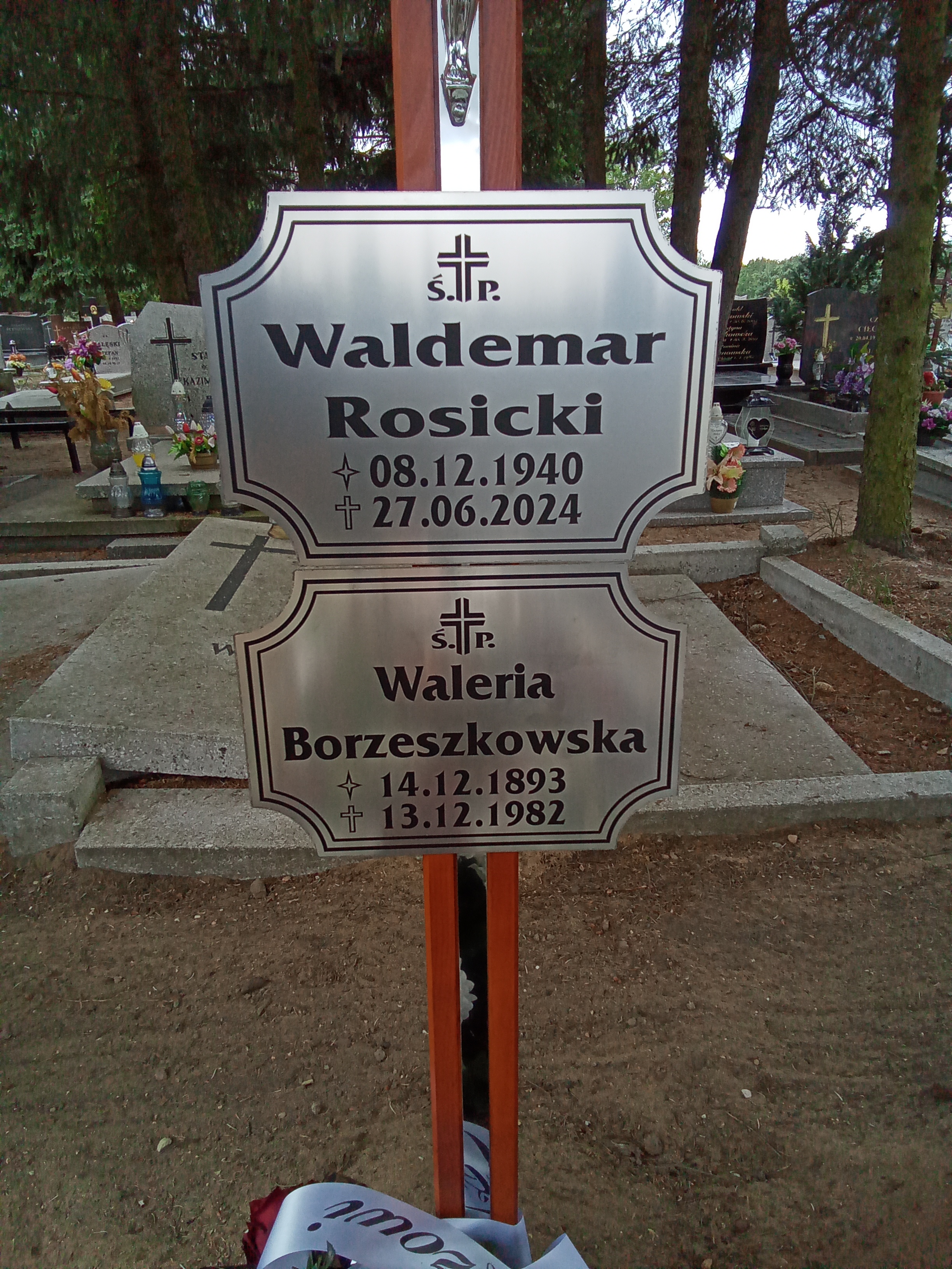 Grób WALDEMAR ROSICKI