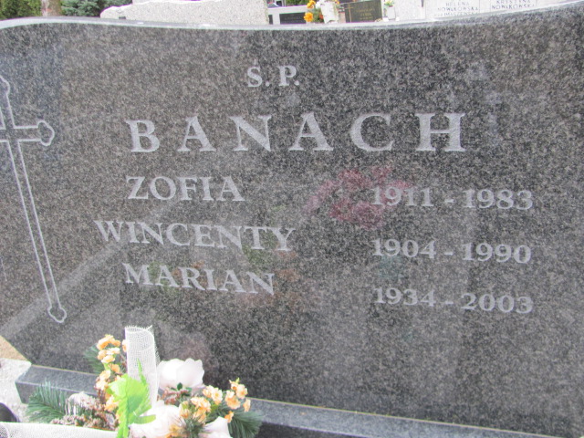 Wojciech BANACH 1961 Toruń - Grobonet - Wyszukiwarka osób pochowanych