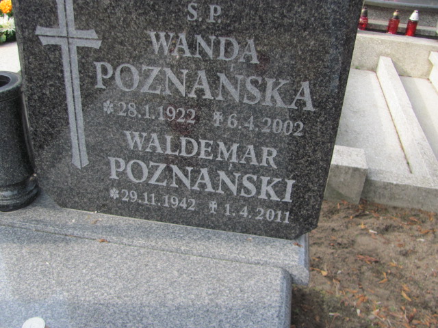 Waldemar POZNAŃSKI 1942 Toruń - Grobonet - Wyszukiwarka osób pochowanych