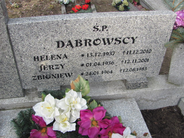 Helena DĄBROWSKA 1937 Toruń - Grobonet - Wyszukiwarka osób pochowanych