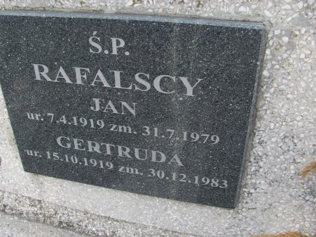 Gertruda RAFALSKA 1919 Toruń - Grobonet - Wyszukiwarka osób pochowanych